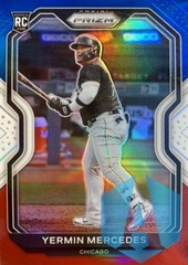 2021 Panini Prizm #98 Yermin Mercedes Red White Blue Chicago White Sox RC